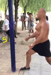 你根本想象不到民间健身有多狂野,你想象不到的健身方式