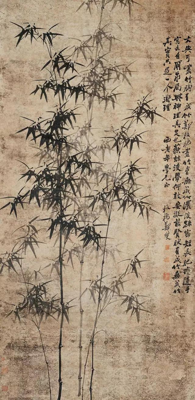 郑板桥的竹画赏心悦目,郑板桥画竹经典之作