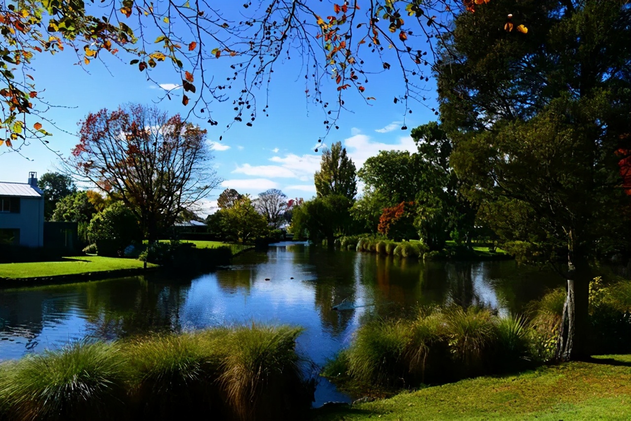 新西兰旅游地标图片,探寻新西兰基督城的英伦风情