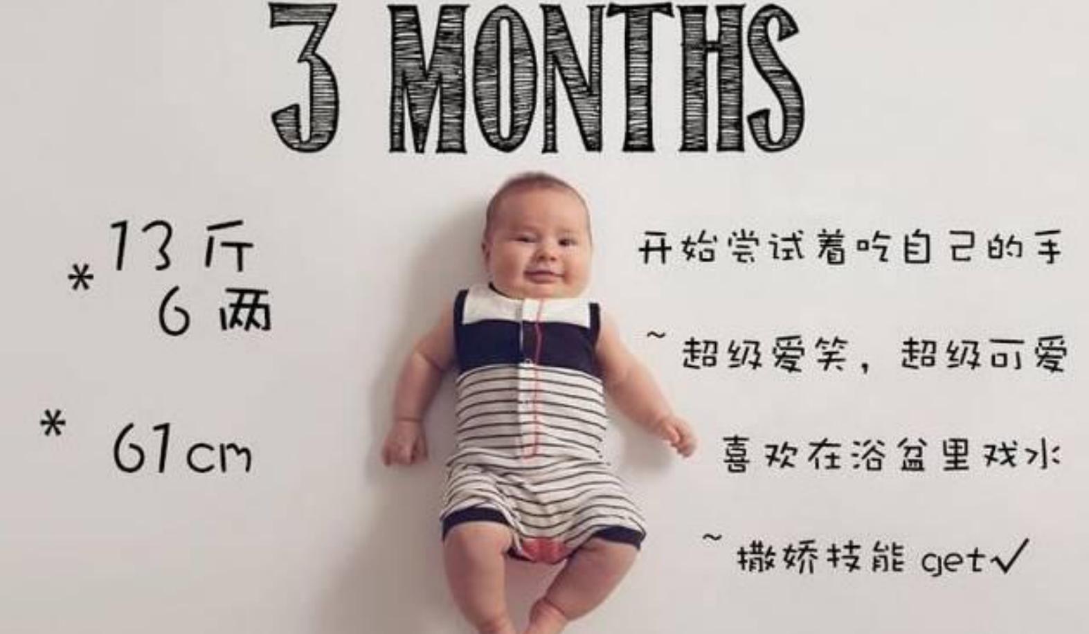 宝宝12月发育标准,0到12月婴儿发育标准对照表