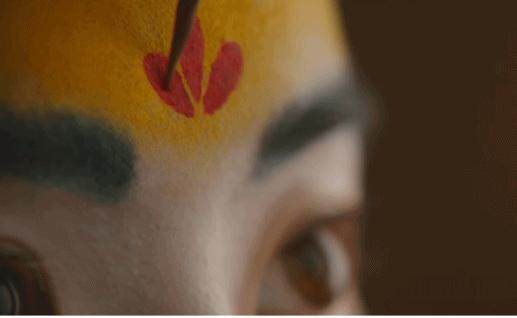 处女座就爱对镜贴花“黄”