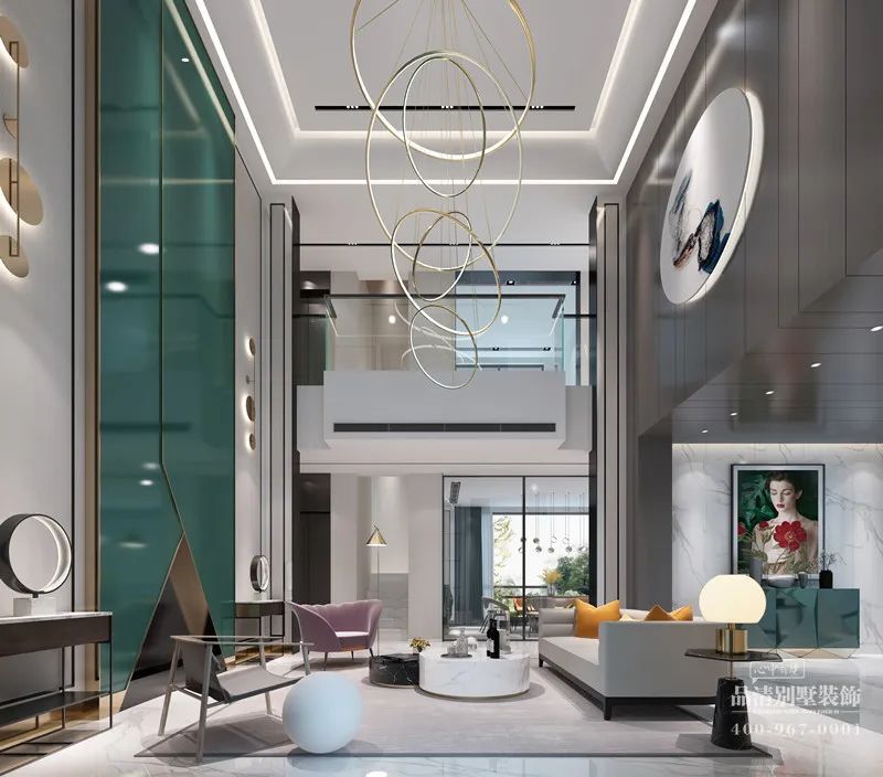 意式轻奢别墅装修视频,意式轻奢装修风格290平跃层