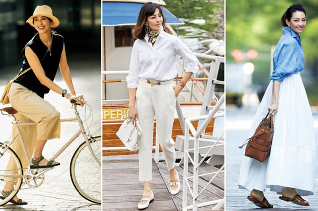 潮鞋推荐女粗跟凉鞋穿搭,日系休闲穿搭鞋子