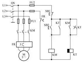 低压电工实操电动机正反转电路图,电工电动机启停点动电路图