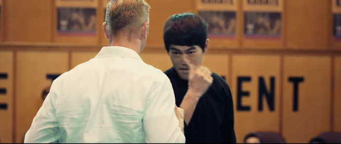 陈国坤演李小龙精彩片段,陈国坤叶问四致敬李小龙