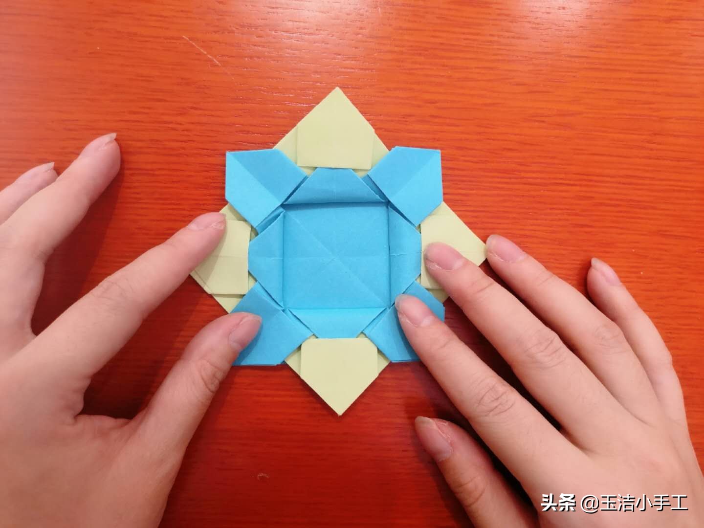 花篮纸折法超级无敌慢动作,花篮怎么折只用正方形的纸