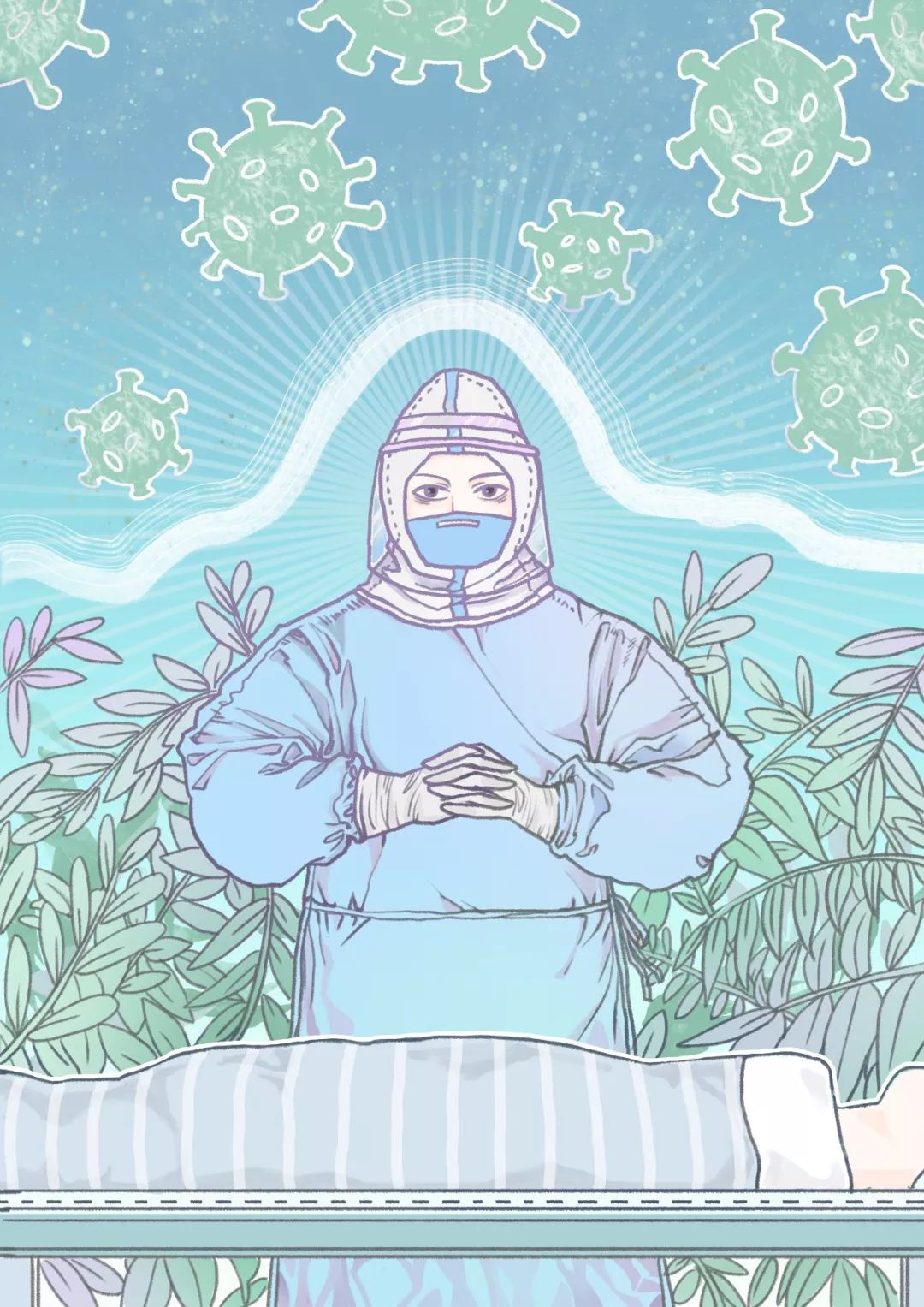 抗击疫情主题国画展,抗疫主题展览