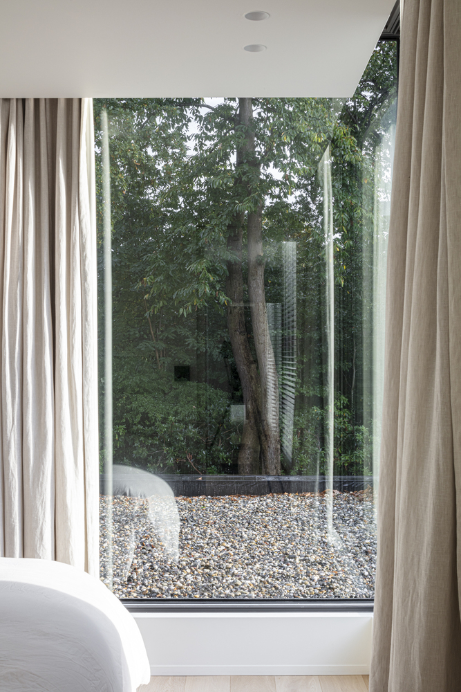 自盖一层落地窗房子设计图,住宅设计一厅两房图