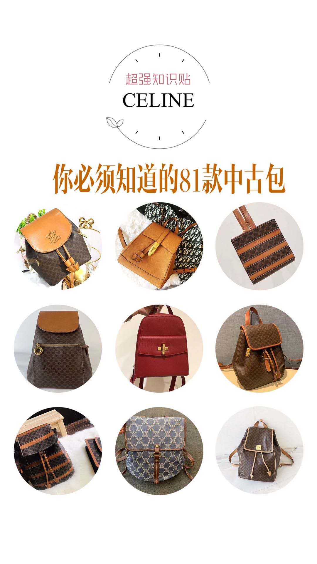 celine塞琳轻奢,塞琳老花vintage