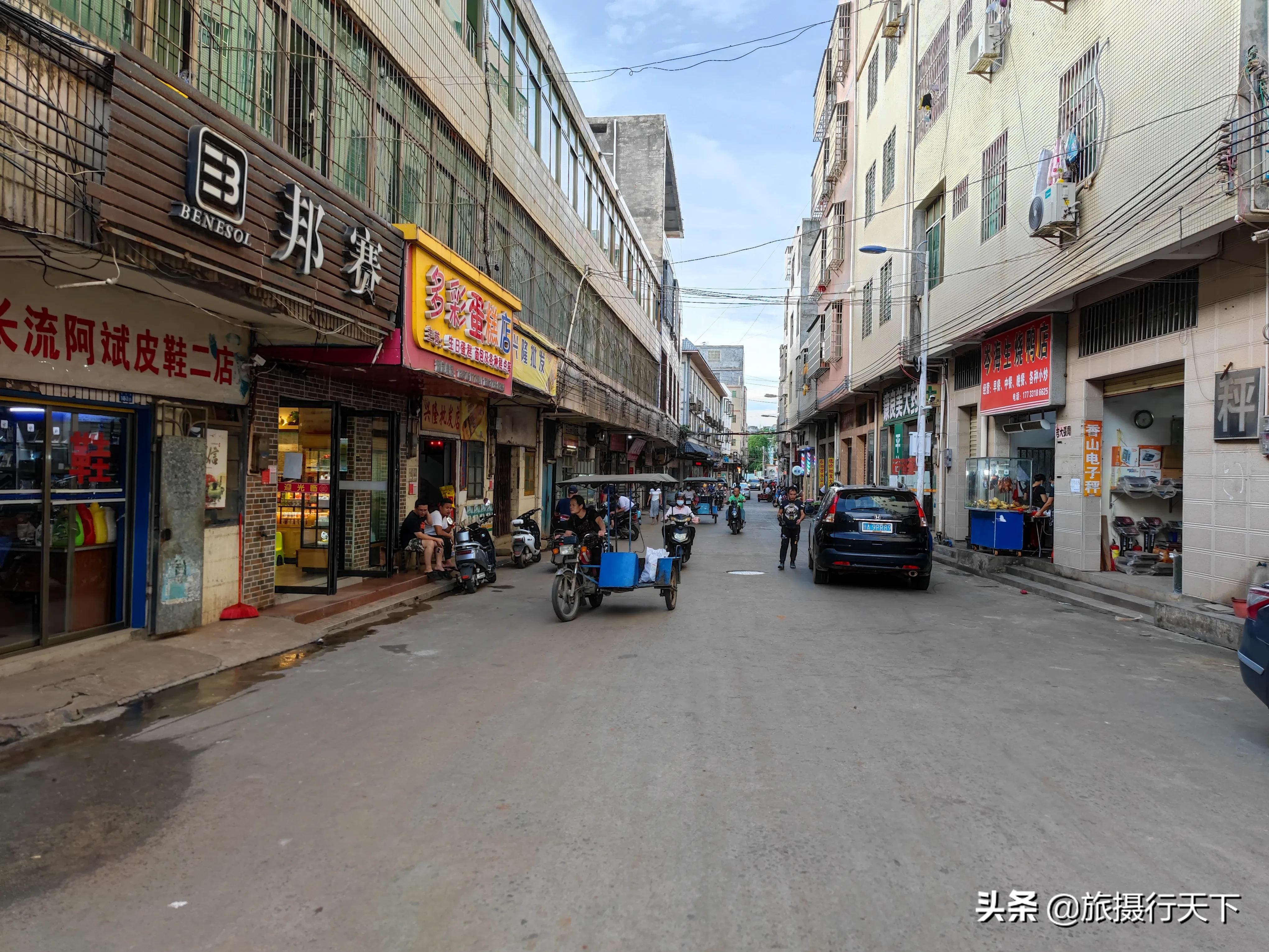 海口长流街景,海口长流镇商业街地址