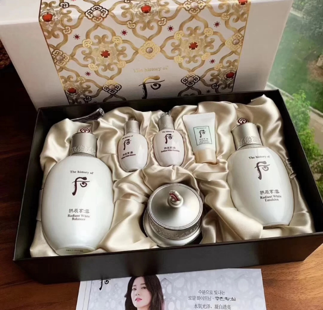 韩国whoo护肤品套装正品,whoo拱辰享和天气丹水乳测评