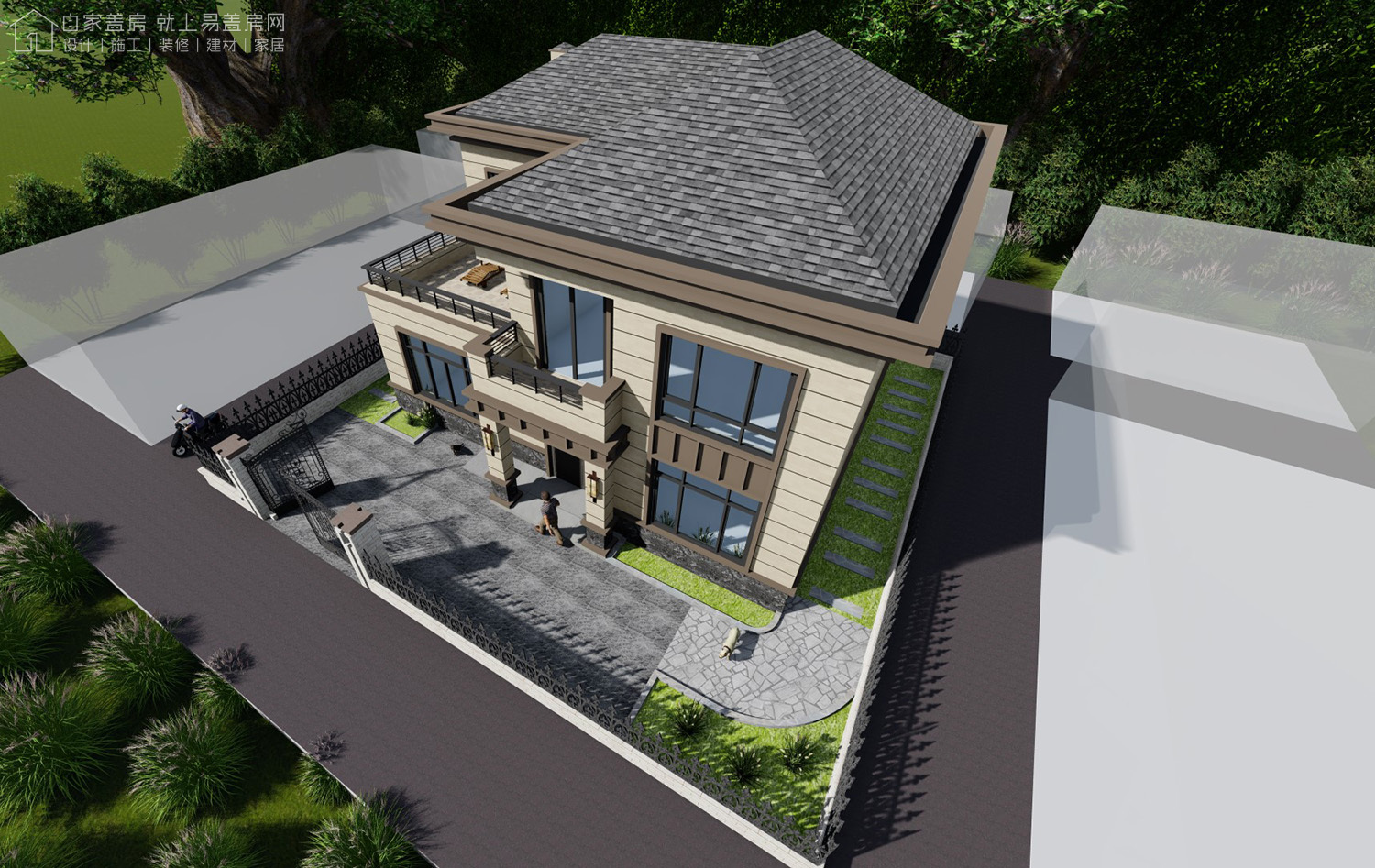 农村自建房二层小别墅400平价格,农村建房130平方左右两层小别墅