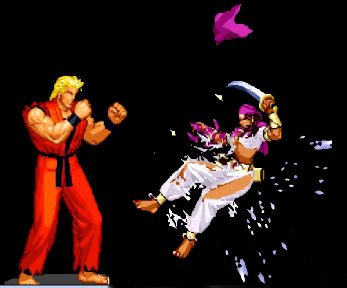 街机格斗游戏龙虎之拳,街机龙虎之拳