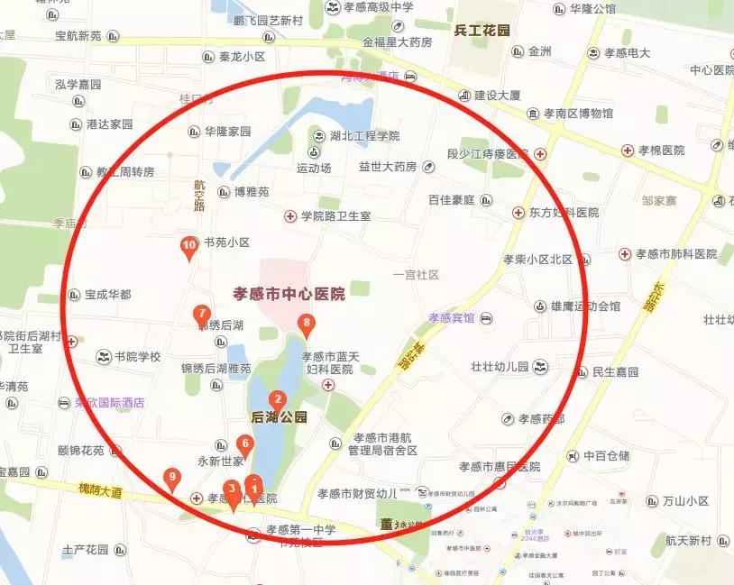 孝感中心城市在哪,孝感未来市中心