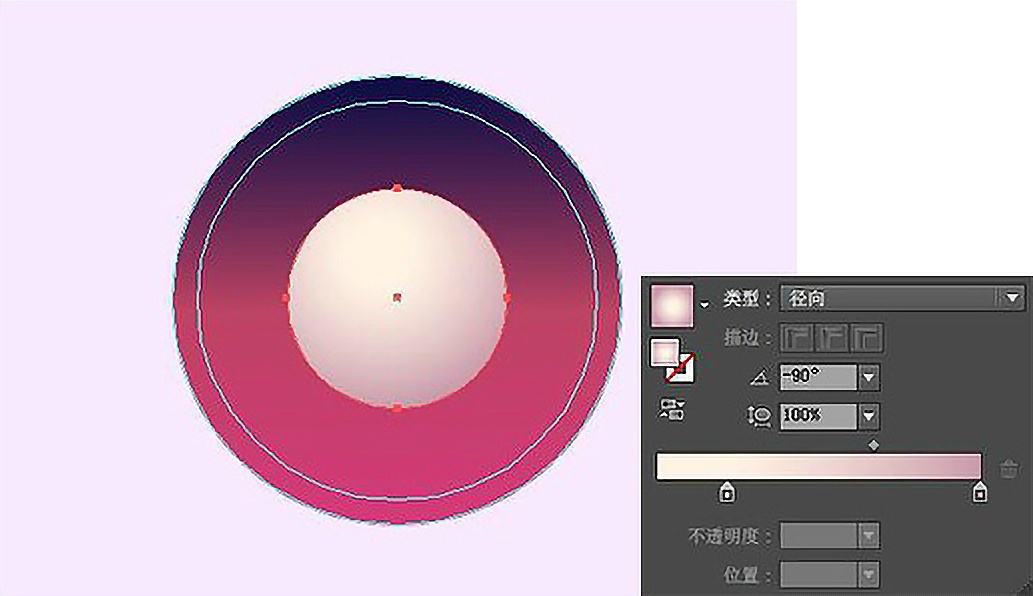 ai绘制梦幻星球,ai教程制作几何图