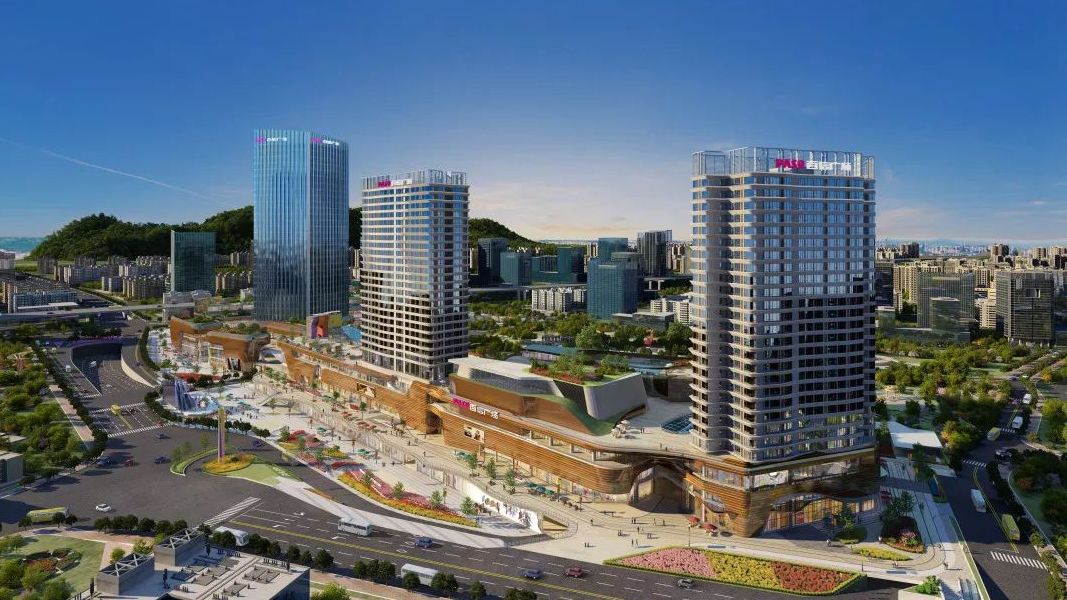 广州百信广场是什么时候建成的,广州百信广场东区西区项目定位