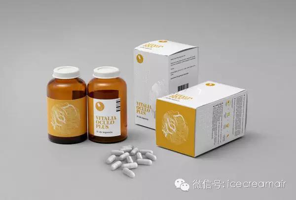国外药品包装设计案例,高颜值极简药品包装设计