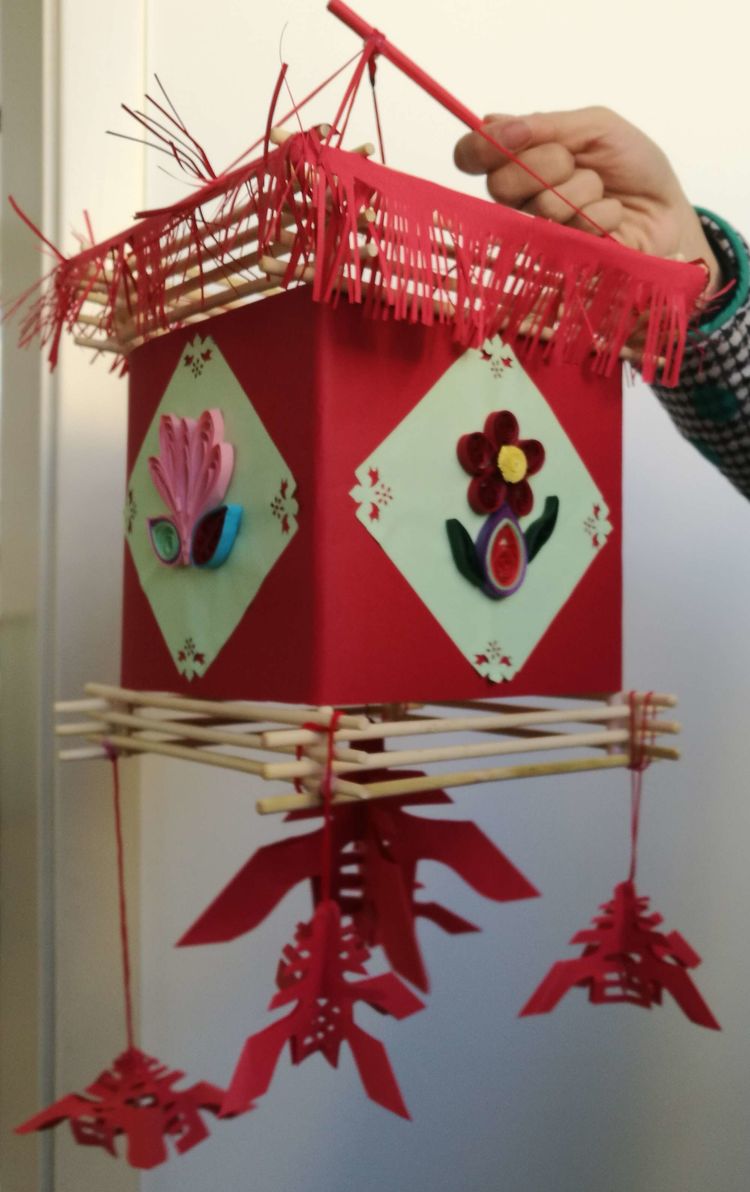 幼儿园迎新年创意手工灯笼,2022虎年幼儿园元旦创意灯笼