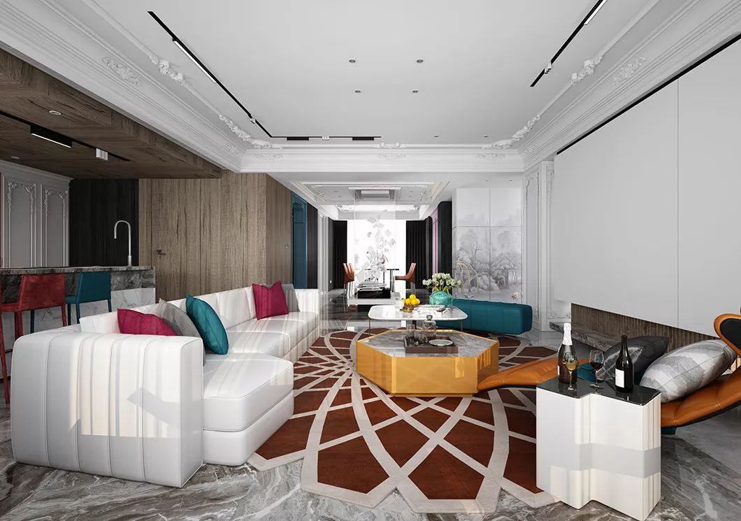 原创轻奢复古风,现代轻奢风格分享实景案例