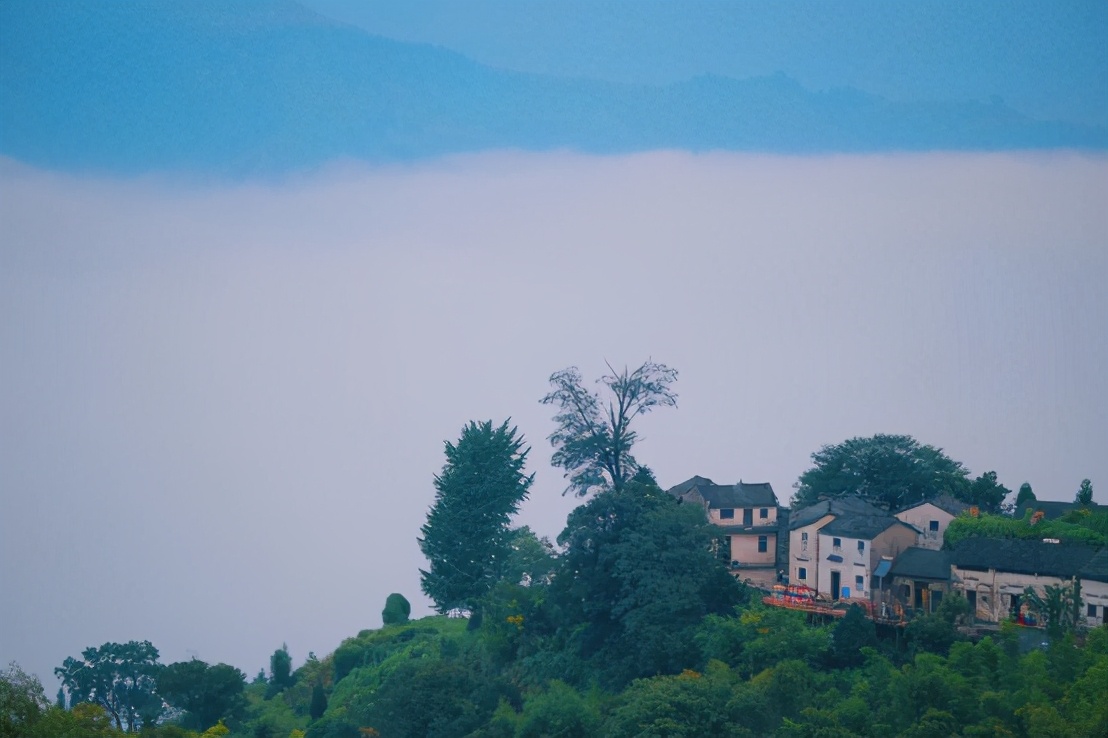 黄山发现一个世外桃源的地方,黄山像世外桃源的地方