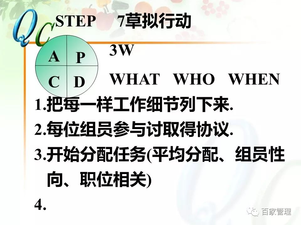 怎么制作qc七大手法ppt,qc七大手法相对应的图表