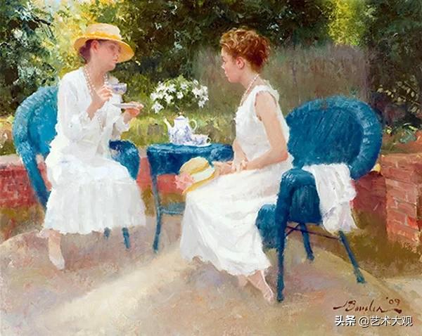 法国画家约瑟夫卡罗油画作品欣赏,艺术家josefkote油画作品欣赏