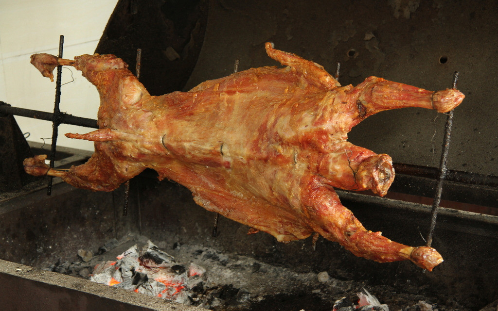 四子王旗烤全羊大同,四子王旗烤全羊传说