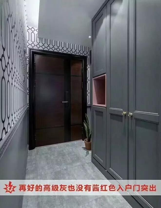 福熙钢包木双色防盗门让家装更协调,当代装修新选择……