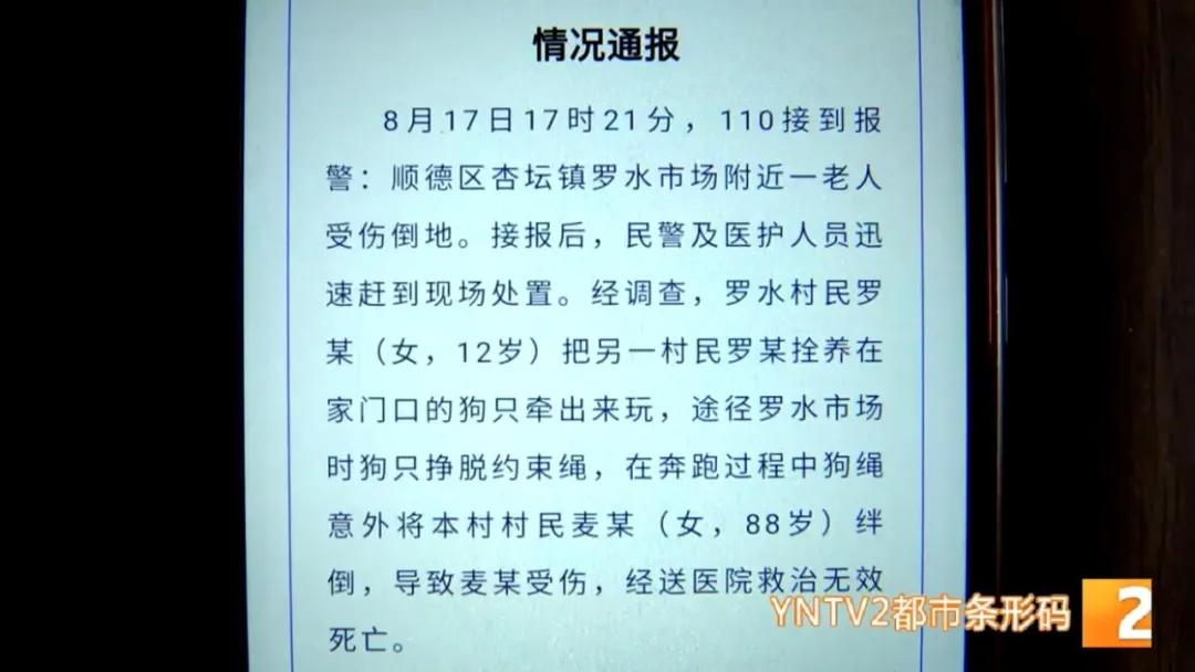 八旬老人被狗绳绊倒身亡如何避免,老人被狗绳绊倒是什么狗