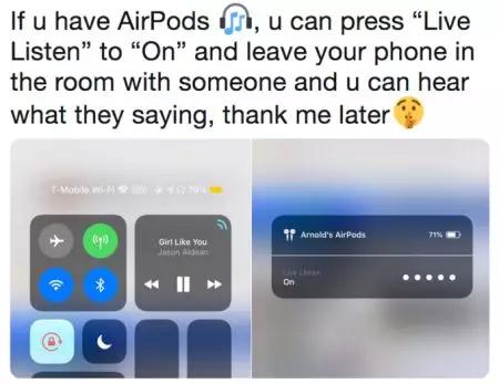 有人谈恋爱都不会取AirPods下来