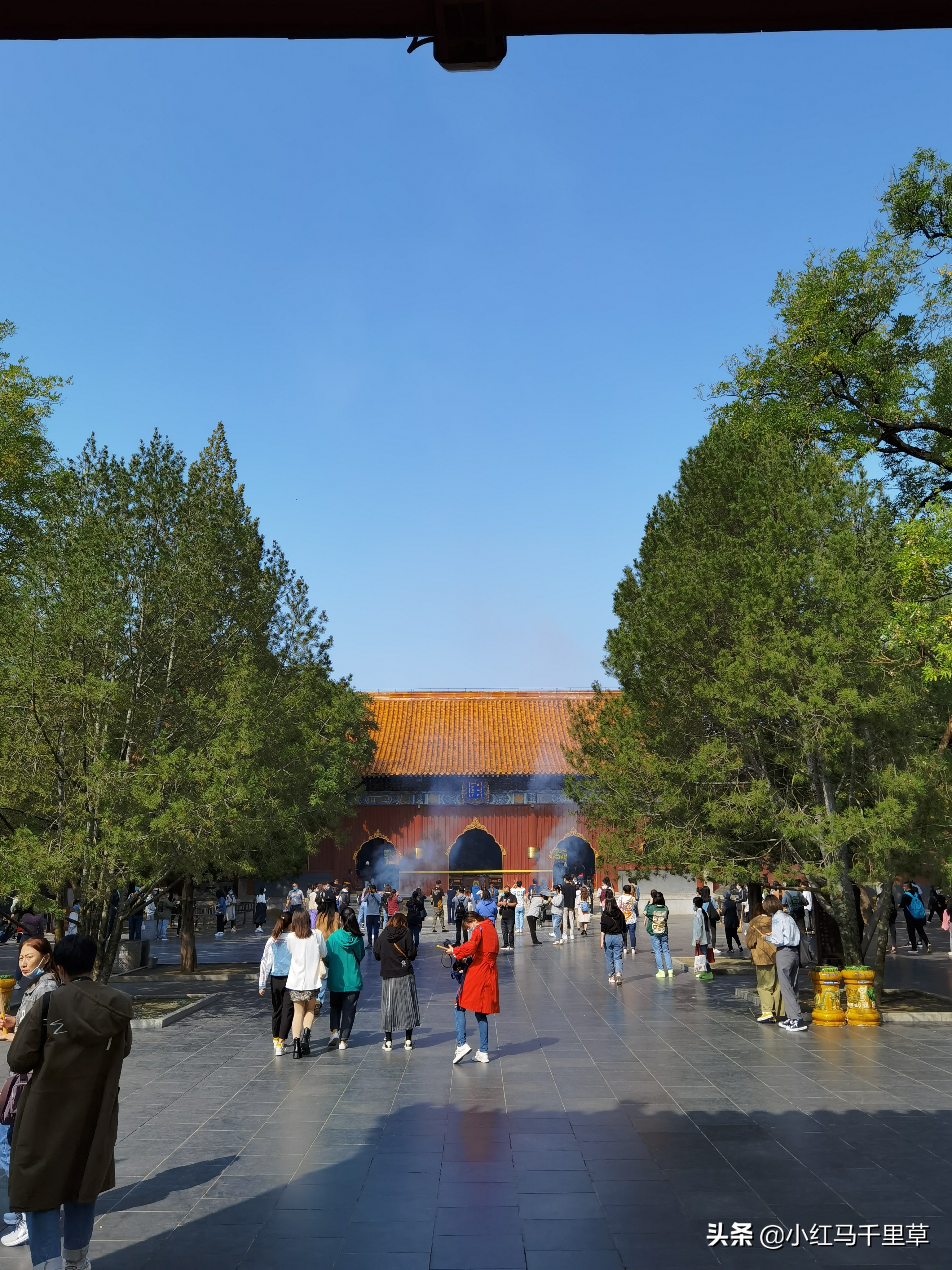 雍和宫游览记,北京行记