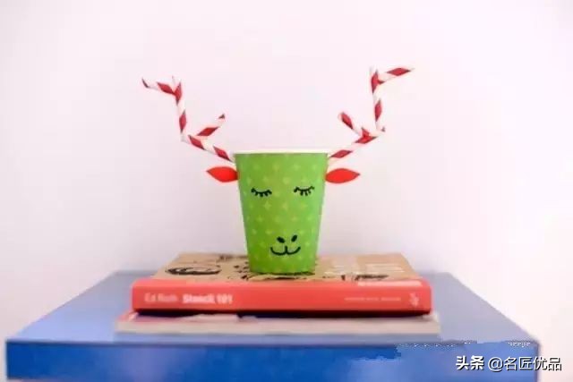 用两个纸杯手工制作纸杯娃娃,纸杯手工制作大全幼儿园手工