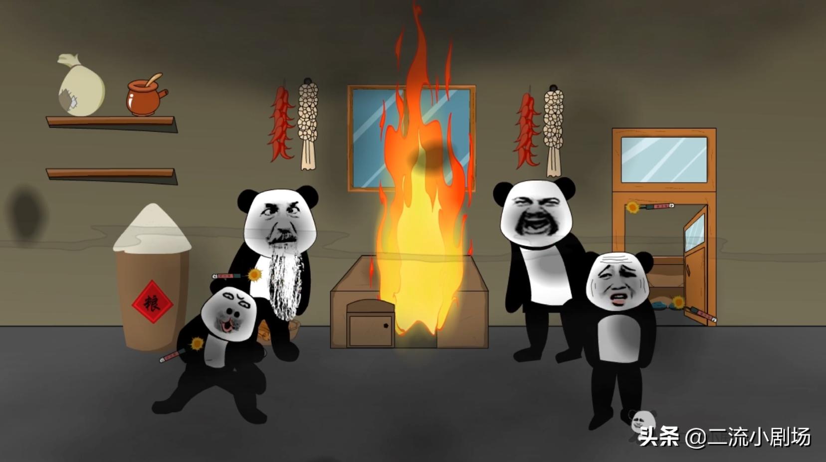 小时候玩鞭炮差点把爹炸上天,玩鞭炮把家炸了