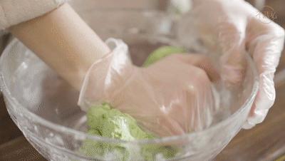 冷藏2天不变硬,柔软到拉丝的绿宝石青团外皮怎么做?