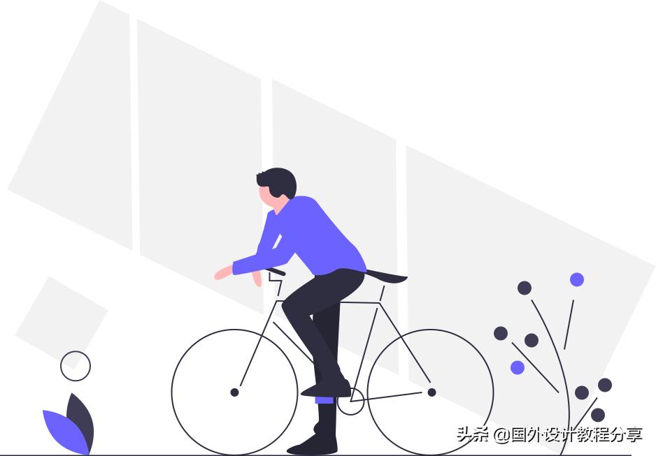 扁平矢量插画教程,矢量扁平插画怎么画