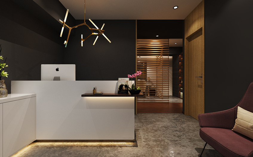 韶关美容空间设计定制店,茂名美容院设计