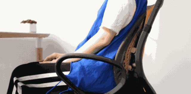 黑科技座椅靠垫,自动便携式腰靠垫