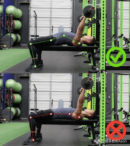 杠铃卧推右肩膀痛恢复后使不上劲,杠铃卧推肩膀容易酸得不行