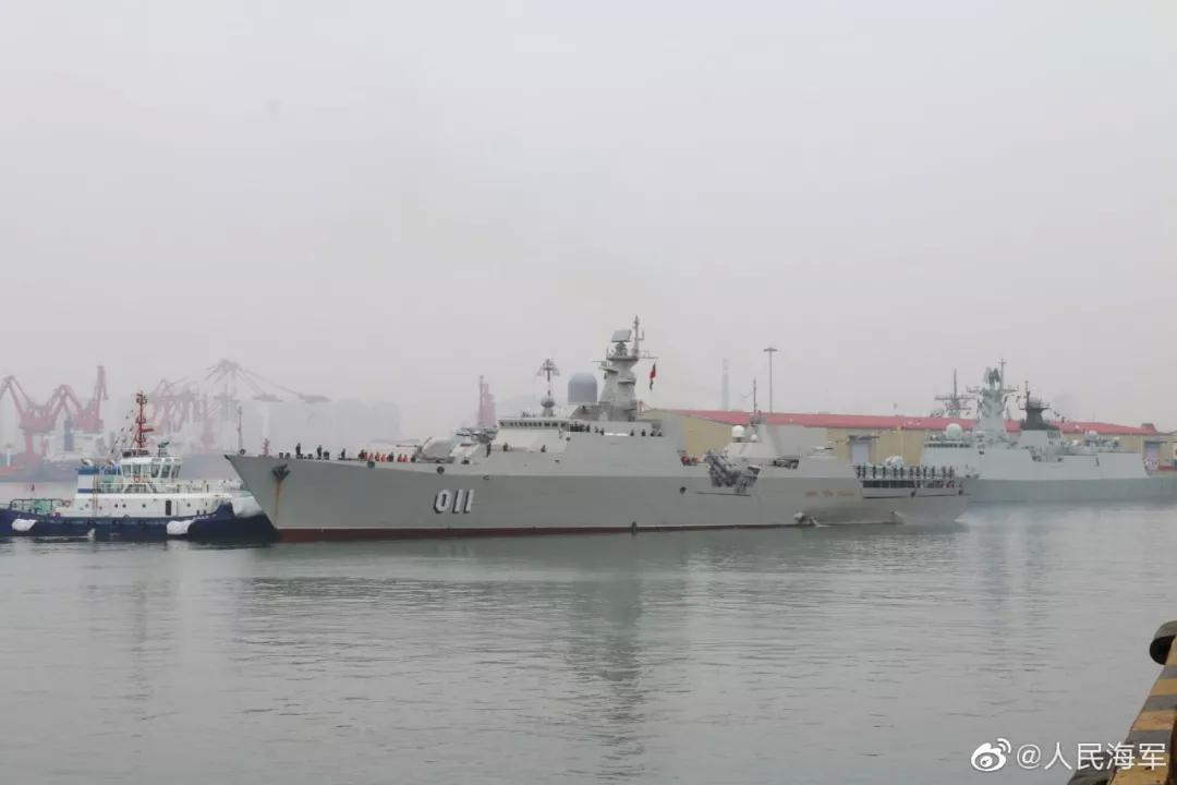 各国舰艇齐聚青岛,阅舰式上各展雄风!