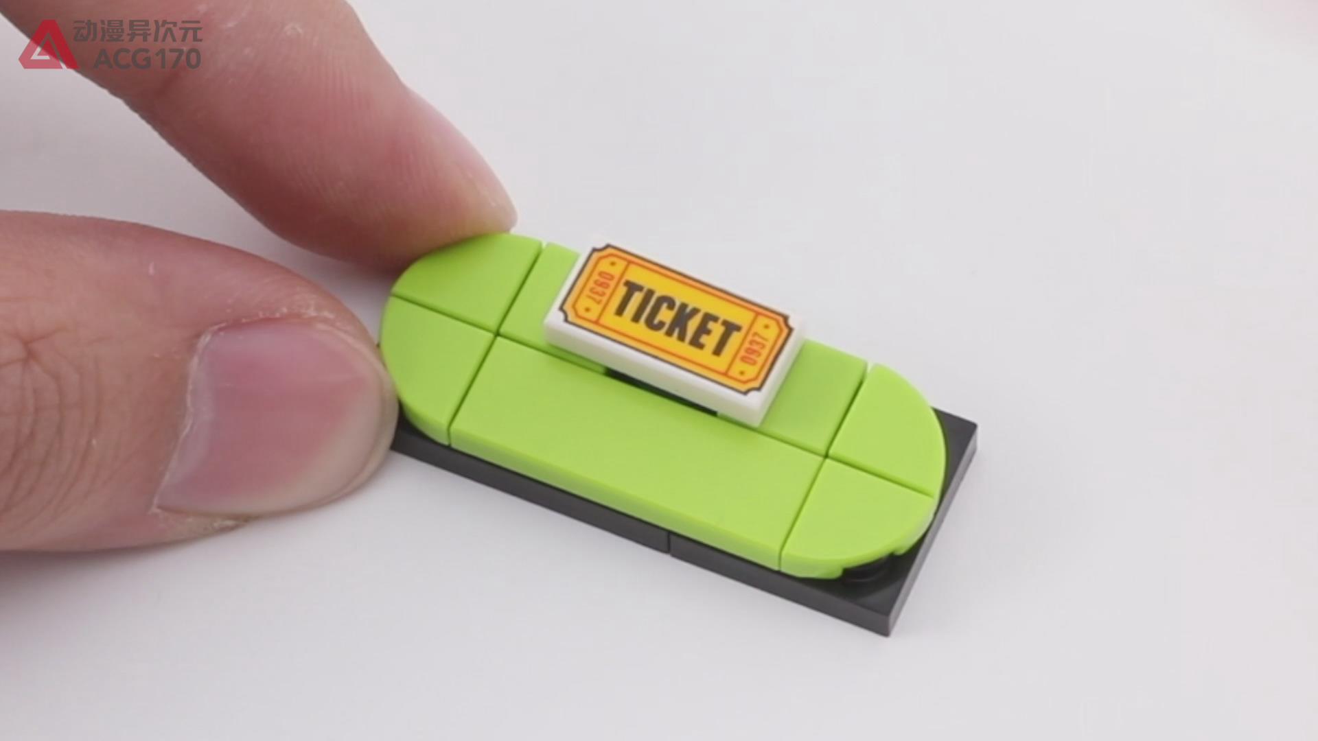 乐高积木创意百变31095游乐场旋转木马之摩天轮形态图文评测