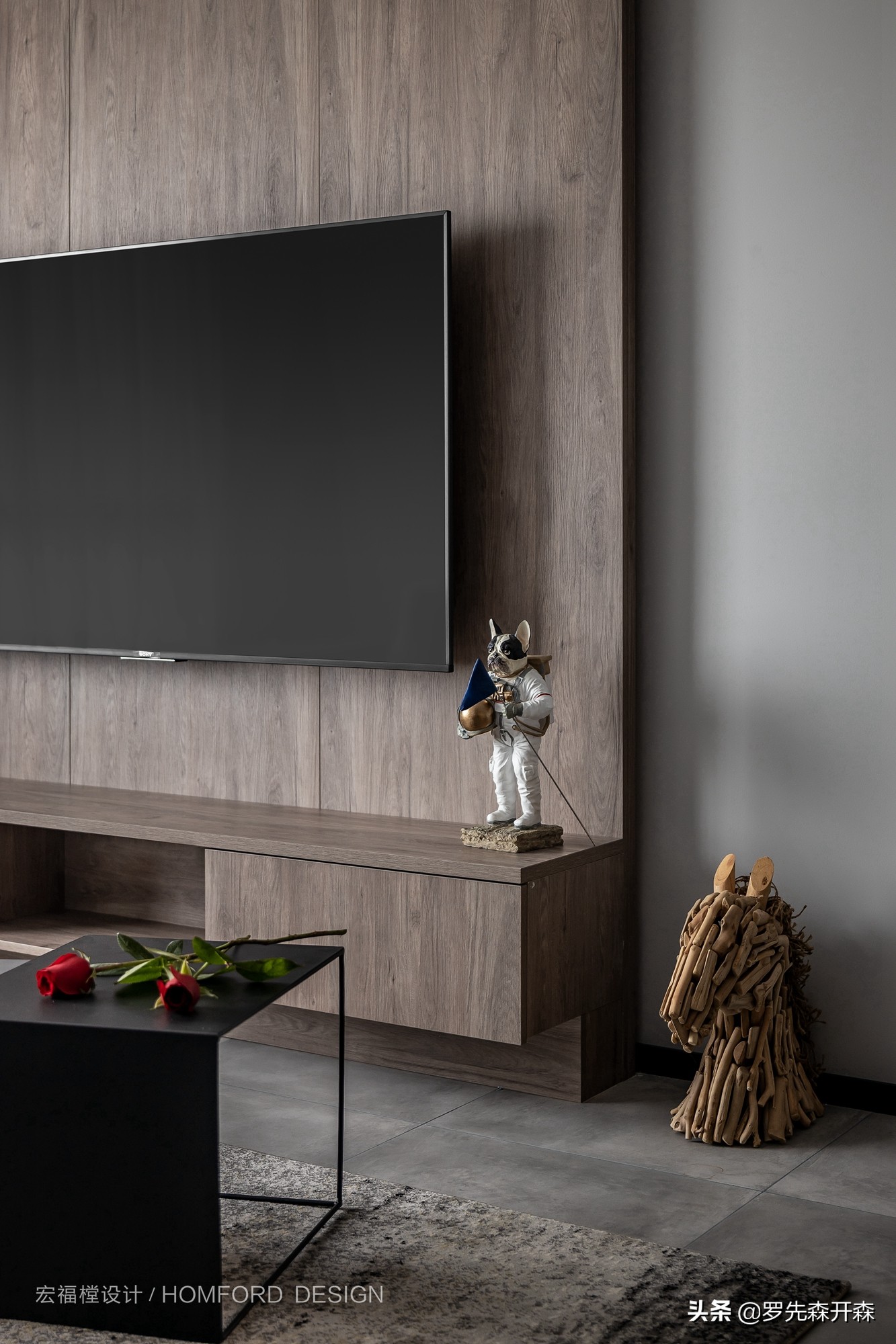 成都.柒公馆·92㎡现代简约住宅设计；营造出恰到好处的温馨感