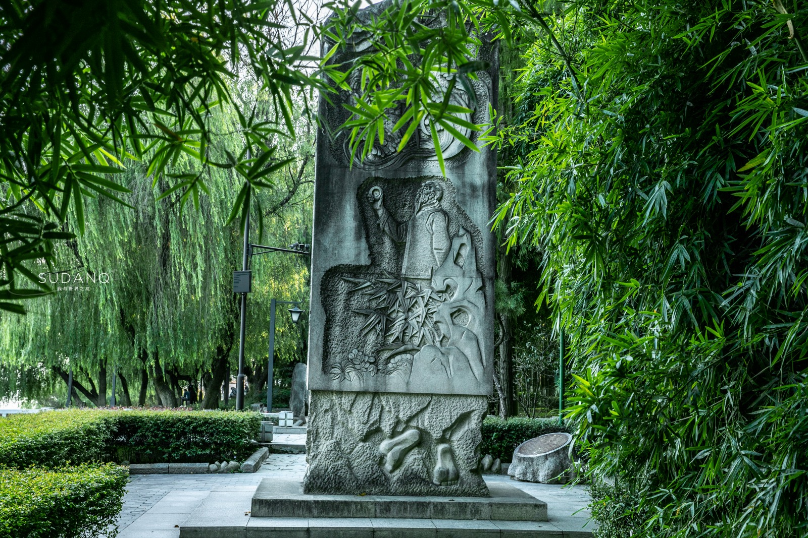 汉阳江滩大禹神话园游记,汉江江滩景区