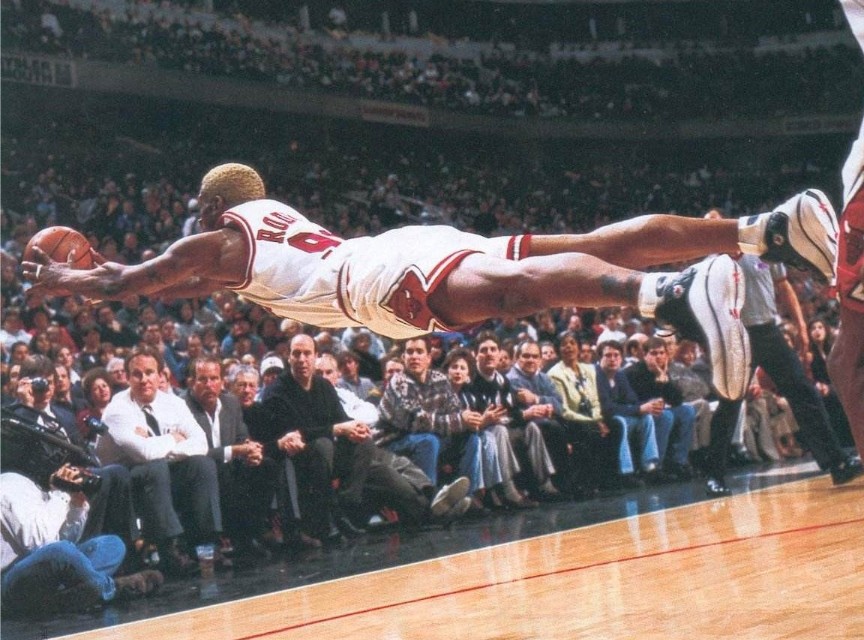 樱木花道罗德曼,樱木花道致敬篮板王罗德曼