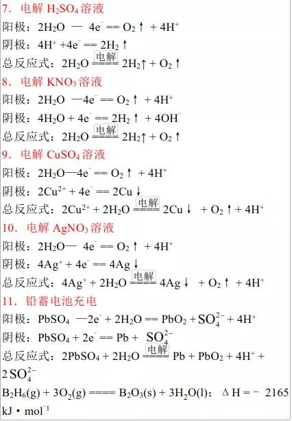 高中化学全部化学方程式总结图,高中化学摩尔化学方程式解题技巧