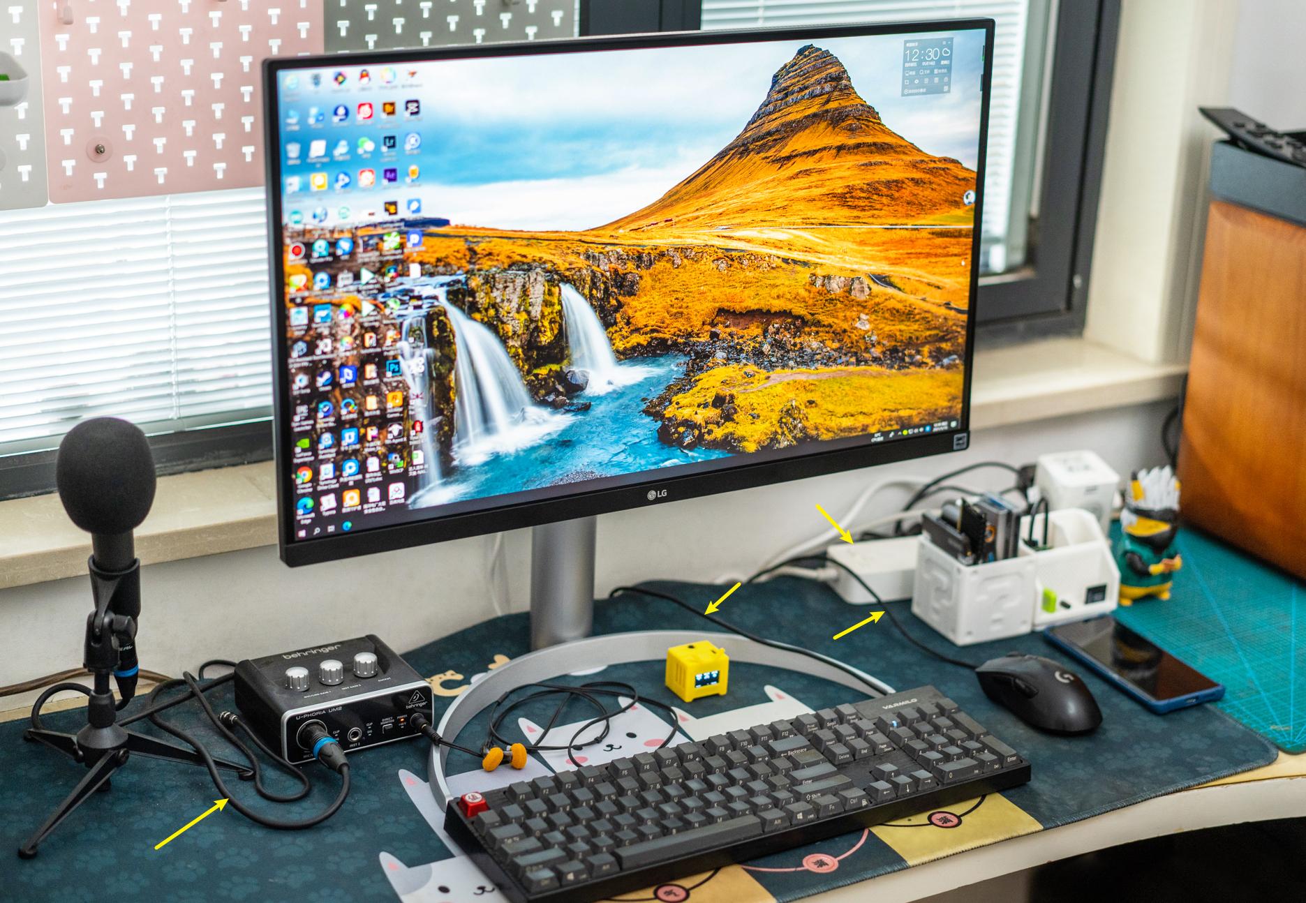 27寸4k显示器lg27up850n,升级显示器27寸