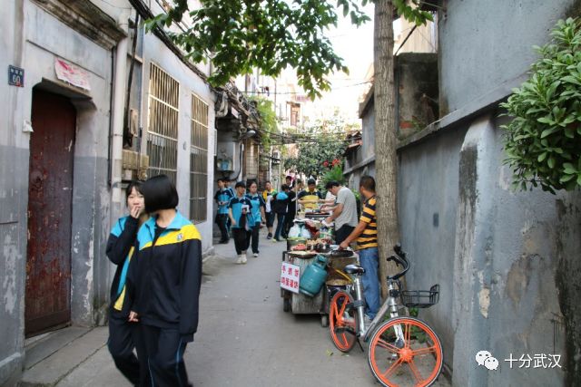 2000年武汉一元路,武汉一元路的老街