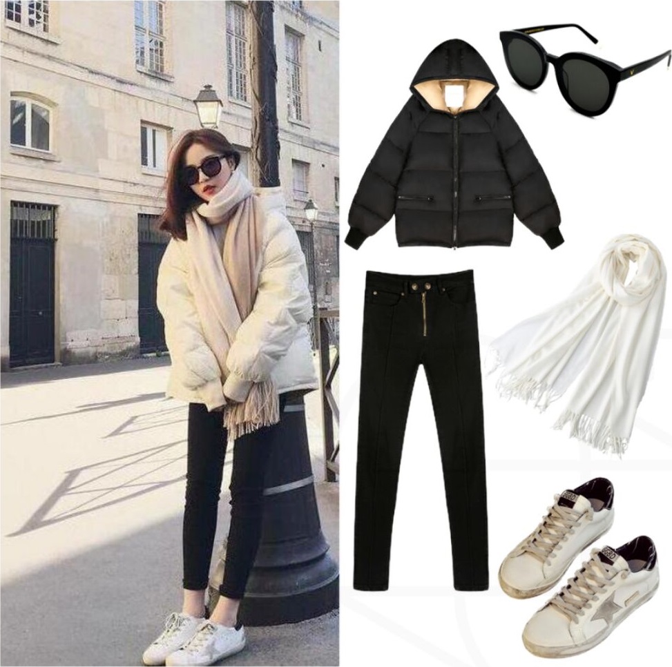 今年流行的羽绒服款式时髦又百搭,今年流行的短款羽绒服穿搭