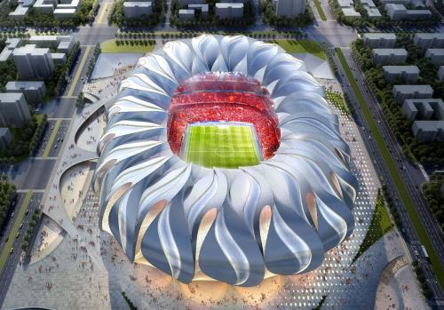 恒大新球场最新消息中国足球,恒大新球场内部设计