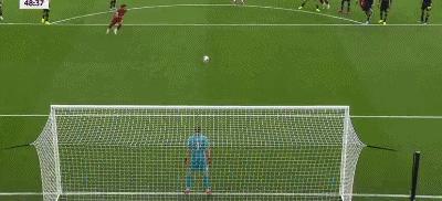 萨拉赫6分钟上演帽子戏法视频,萨拉赫超燃进球