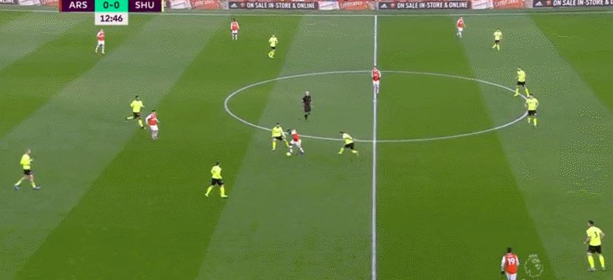 阿森纳的战术板,拉卡泽阿森纳